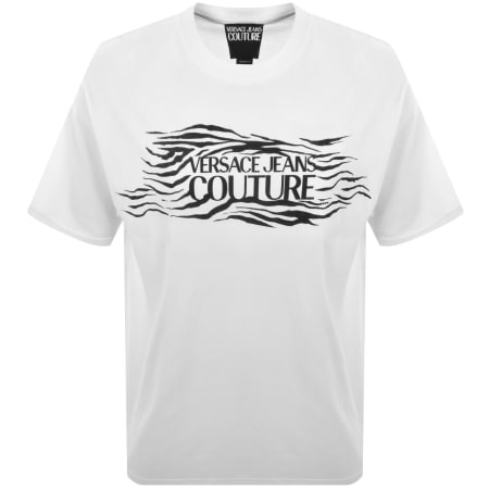 Product image for Versace Jeans Couture Relaxed Fit T Shirt White