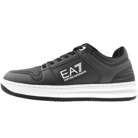 Product image for EA7 Emporio Armani Logo Trainers Black