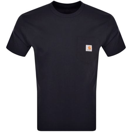 Product image for Carhartt WIP Pocket Short Sleeved T Shirt Navy