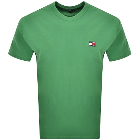 Product image for Tommy Jeans Badge T Shirt Green