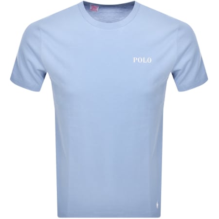 Product image for Ralph Lauren Crew Neck T Shirt Blue