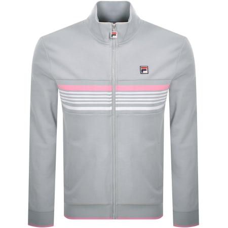 Product image for Fila Vintage Vasco Full Zip Track Top Grey