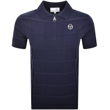 Product image for Sergio Tacchini Lorenzo QZ Polo Navy