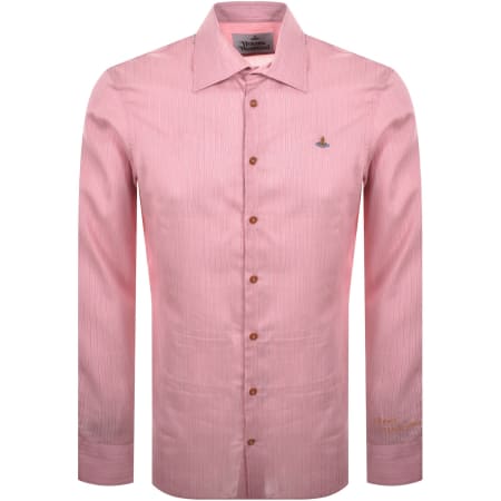 Product image for Vivienne Westwood Ghost Stripe Shirt Pink