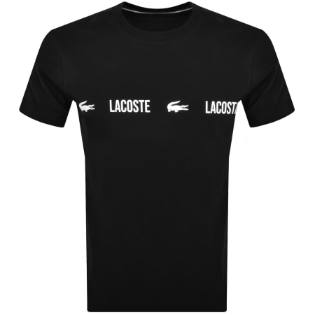 Product image for Lacoste Lounge Logo T Shirt Black