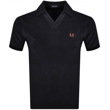 Product image for Fred Perry Open Collar Polo Navy