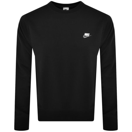 Product image for Nike Crew Neck Club Sweatshirt Black