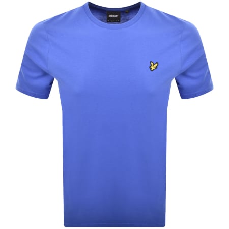 Product image for Lyle And Scott Crew Neck T Shirt Blue