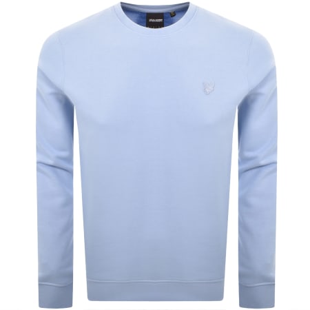 Product image for Lyle And Scott Crew Neck Sweatshirt Blue