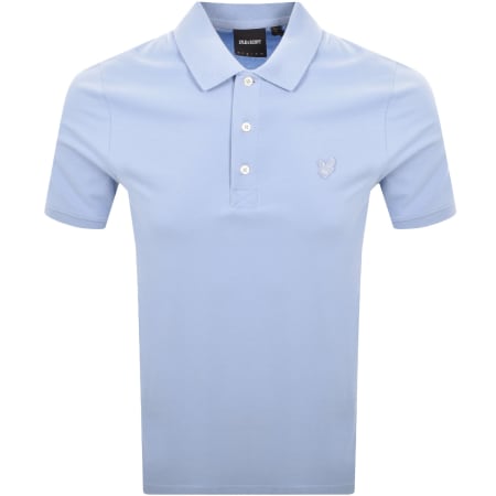 Product image for Lyle And Scott Superfine Polo T Shirt Blue