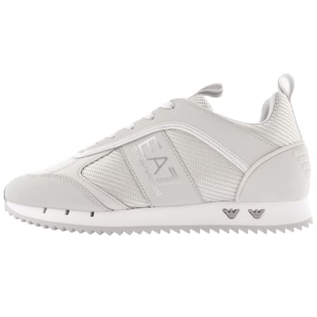 Product image for EA7 Emporio Armani Logo Trainers Grey