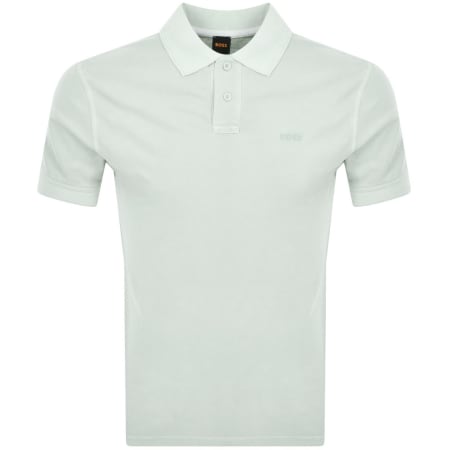 Product image for BOSS Prime Polo T Shirt Pastel Green