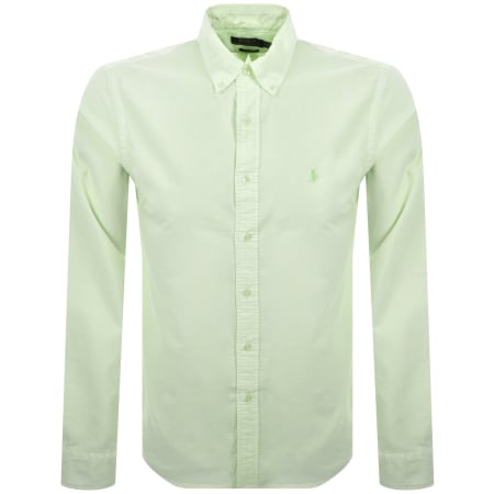 Product image for Ralph Lauren Long Sleeve Shirt Green