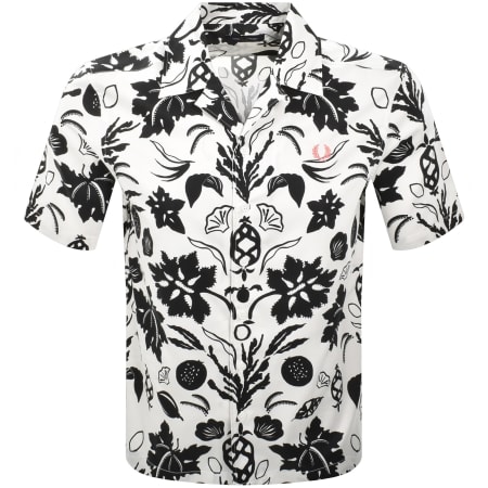 Product image for Fred Perry Revere Collar Shirt White