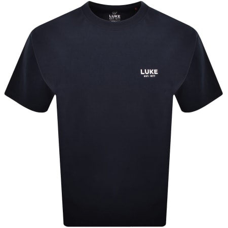 Product image for Luke 1977 Exquisite Relaxed Fit T Shirt Navy