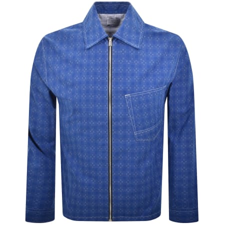 Product image for Paul Smith Relaxed Fit Overshirt Blue