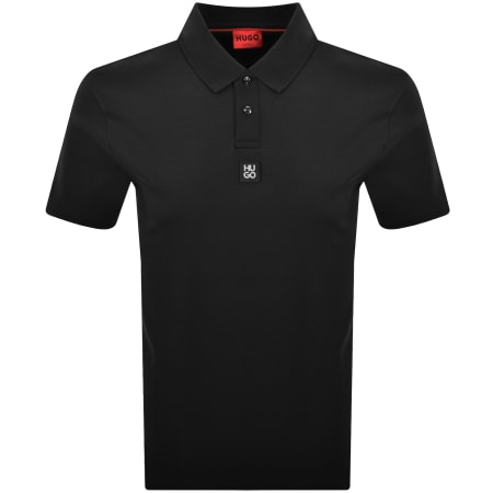 Product image for HUGO Deabono Polo T Shirt Black