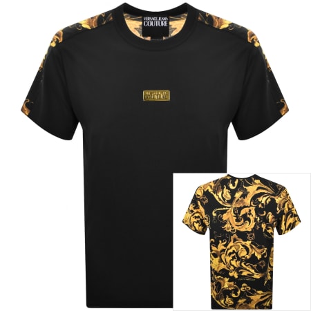 Product image for Versace Jeans Couture Regular Fit T Shirt Black