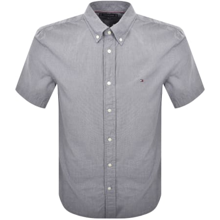 Product image for Tommy Hilfiger Flex Poplin Shirt Navy