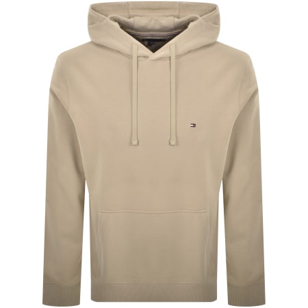 Product image for Tommy Hilfiger Logo Terry Hoodie Beige