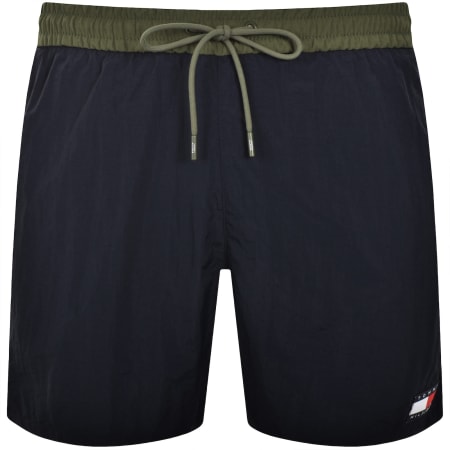 Product image for Tommy Hilfiger Slim Fit Swim Shorts Navy