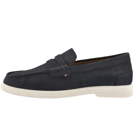 Product image for Tommy Hilfiger Nubuck Loafers Navy
