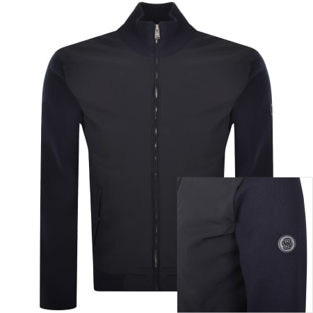 Product image for BOSS C Ibaio Hybrid Jacket Dark Blue