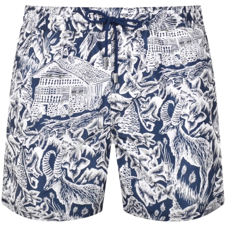 Product image for Paul Smith Chalet Swim Shorts Dark Navy