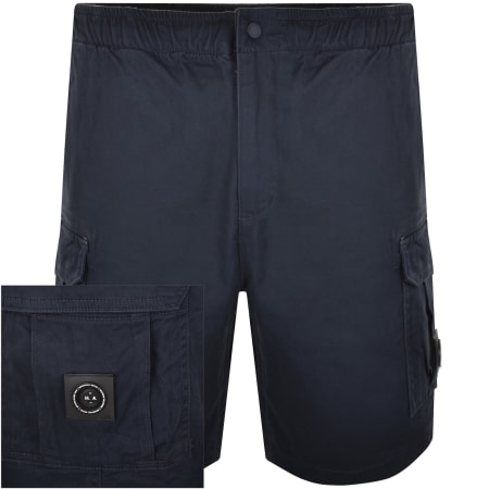 Product image for Marshall Artist Gaberdine Cargo Shorts Navy
