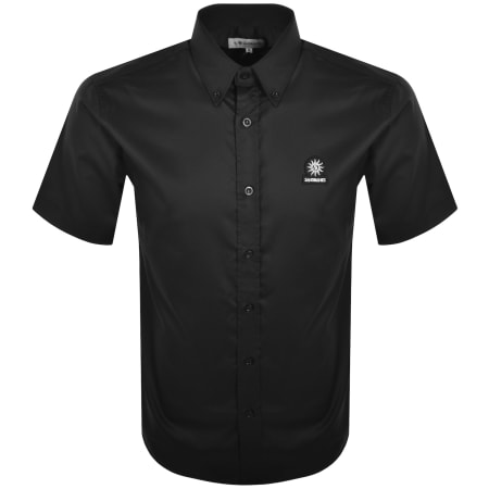 Product image for Sandbanks Short Sleeve Logo Shirt Black