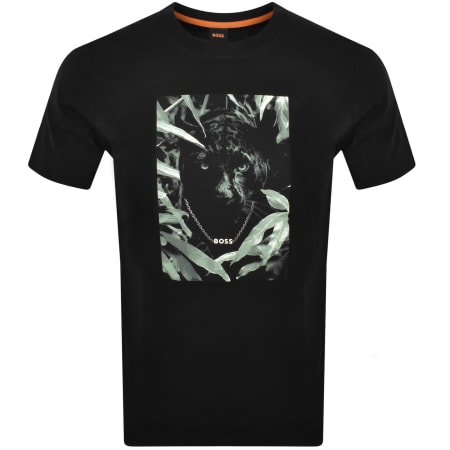 Product image for BOSS Te Animali T Shirt Black