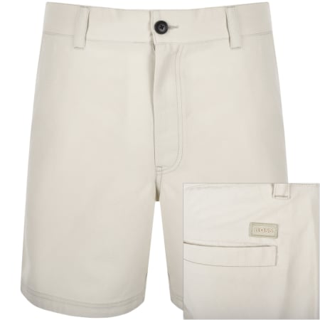 Product image for BOSS Sandrew 5 Tapered Shorts Light Beige