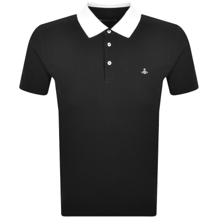 Product image for Vivienne Westwood Classic Polo T Shirt Black