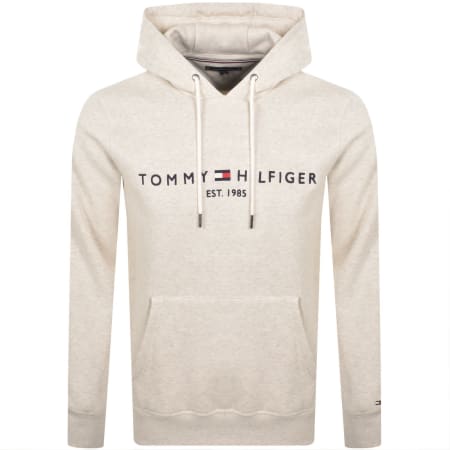 Product image for Tommy Hilfiger Logo Hoodie Beige