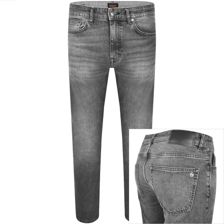 Product image for BOSS Delaware Slim Fit Jeans Charcoal