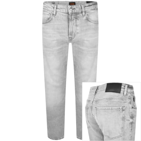 Product image for BOSS Re Maine Regular Fit Light Wash Grey