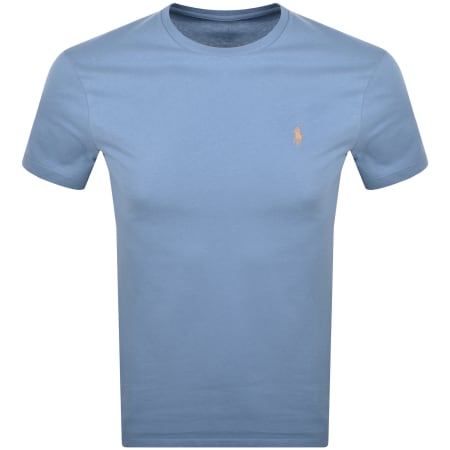Product image for Ralph Lauren Crew Neck T Shirt Blue