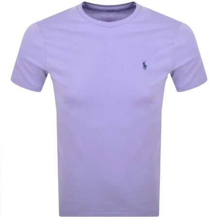 Product image for Ralph Lauren Logo T Shirt Lavender