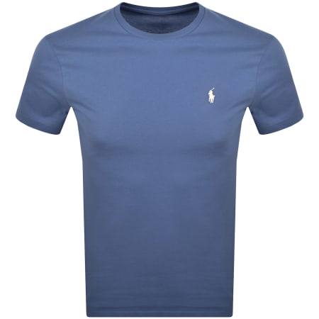 Product image for Ralph Lauren Logo T Shirt Blue