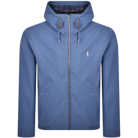Product image for Ralph Lauren Lined Windbreaker Jacket Blue