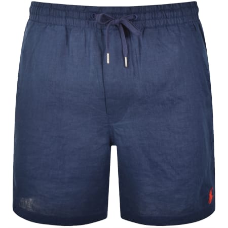 Product image for Ralph Lauren Linen Prepster Shorts Blue