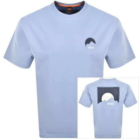 Product image for BOSS Te Move T Shirt Blue