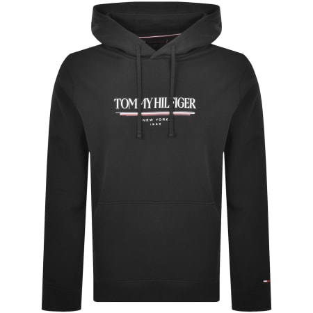 Product image for Tommy Hilfiger Brand Love Hoodie Black