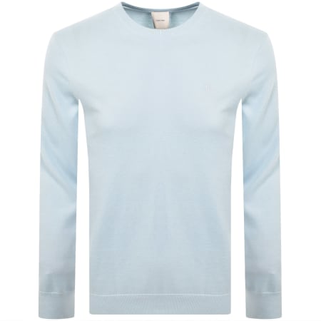 Product image for Calvin Klein Crew Knit Jumper Blue