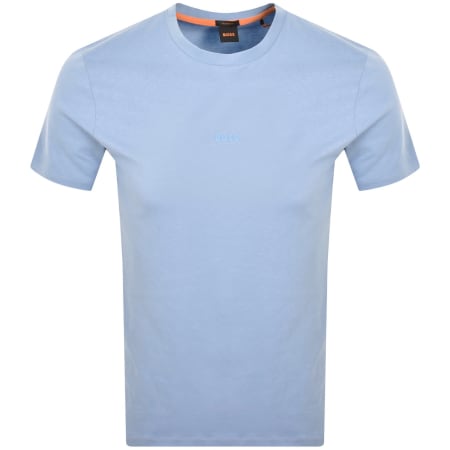 Product image for BOSS TChup Logo T Shirt Blue