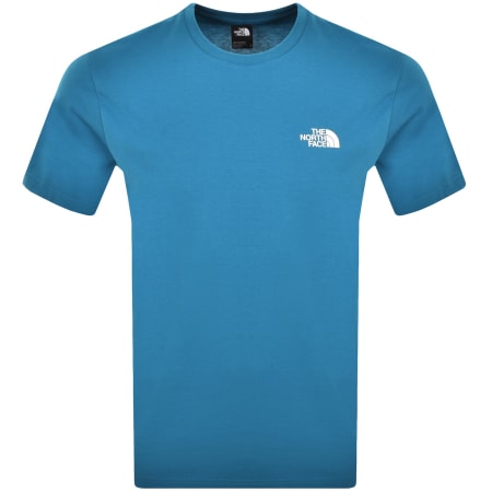 Product image for The North Face Simple Dome T Shirt Blue