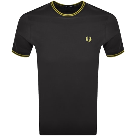 Product image for Fred Perry Twin Tipped T Shirt Grey