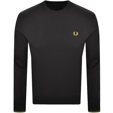 Product image for Fred Perry Crew Neck Sweatshirt Anchor Grey