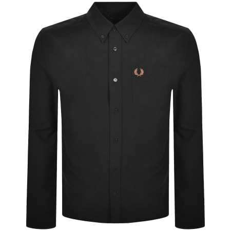 Product image for Fred Perry Oxford Shirt Black