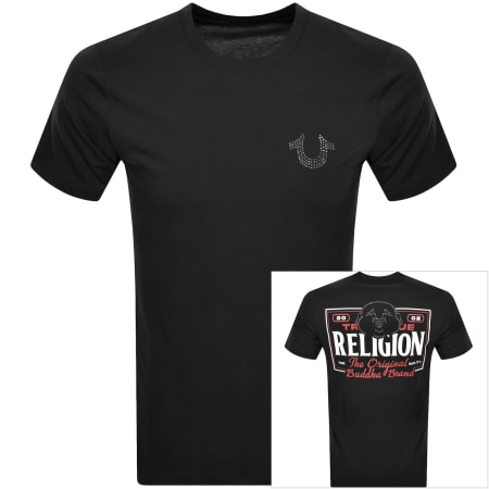 Product image for True Religion Buddah T Shirt Black